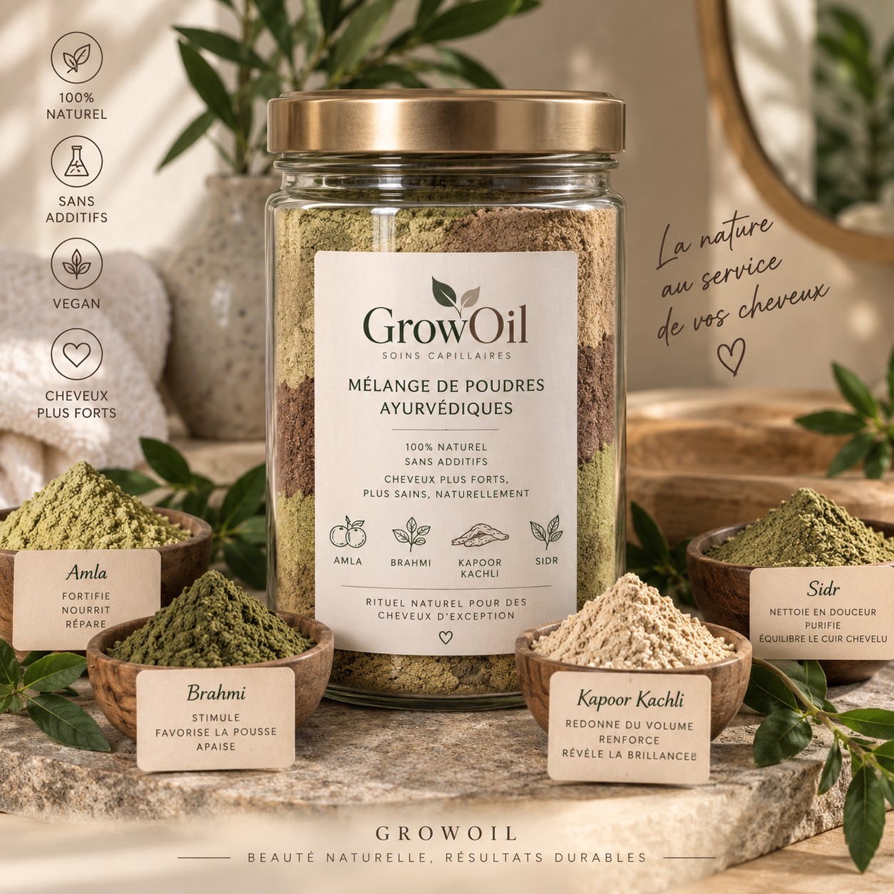 Poudre Capillaire Croissance & Force